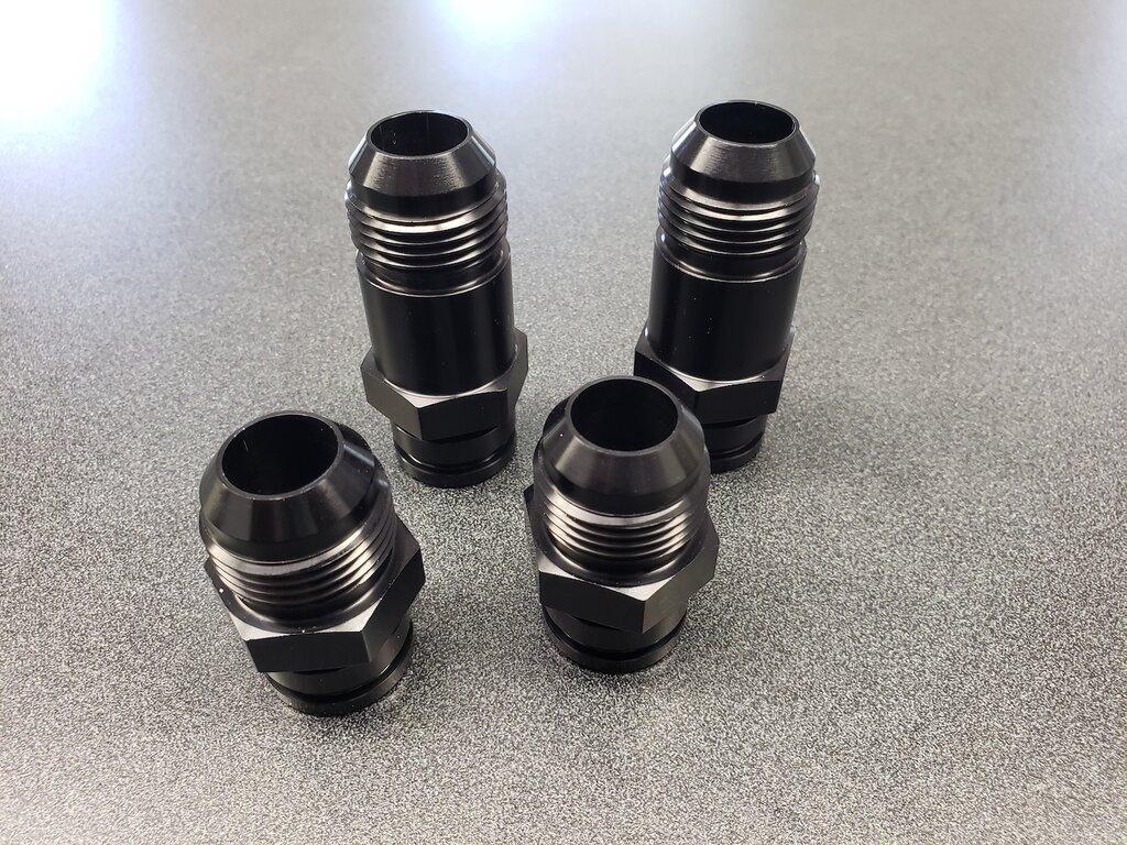 Whipple 12AN High Flow Intercooler Fittings for Gen 6 Superchargers (Direct Bolt-On Upgrade Kit)