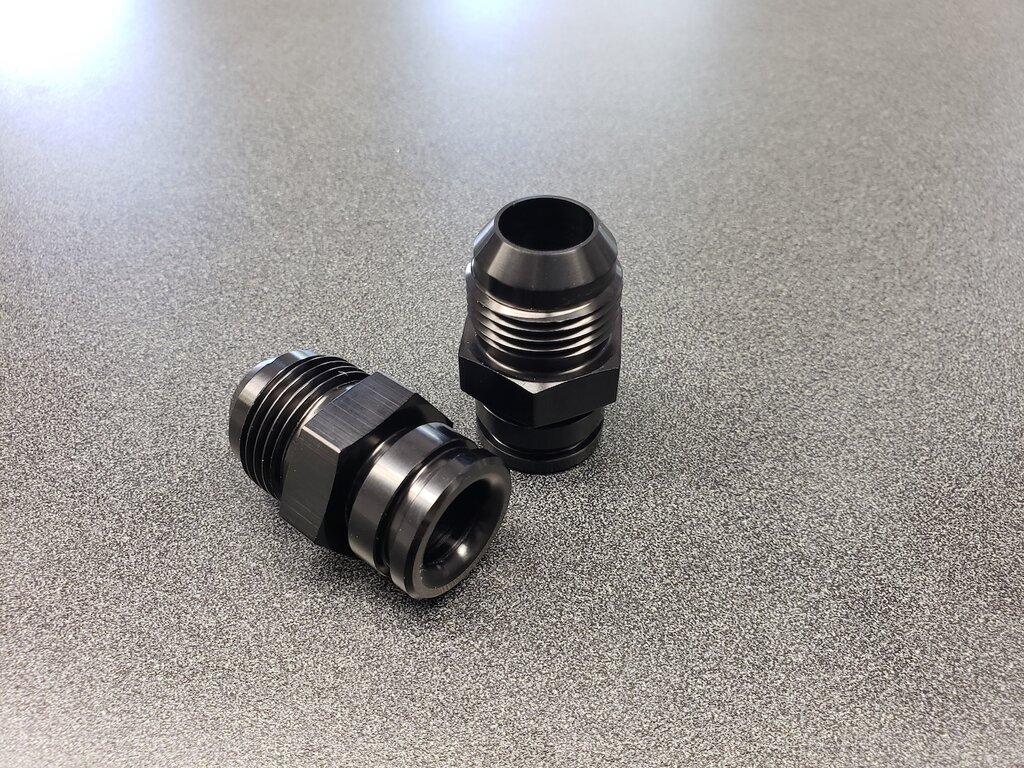 Whipple 12AN High Flow Intercooler Fittings for Gen 6 Superchargers (Direct Bolt-On Upgrade Kit)