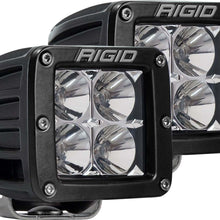 RIGID Industries Rigid D-Series Pro Led Light, Flood Optic, Surface Mount, Pair - 202113