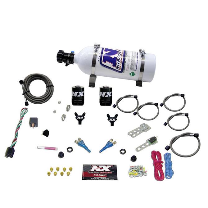 Nitrous Express Gm Efi Dual Nozzle (100-300Hp) With 5Lb Bottle - 20215-05