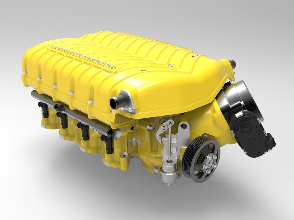 Whipple Gen6x 3.0L Supercharger Stage 1 Kit - No Flash Tool (2024-2026 F150 5.0L) - GLKR-WK-2317-STG1-30-NFT