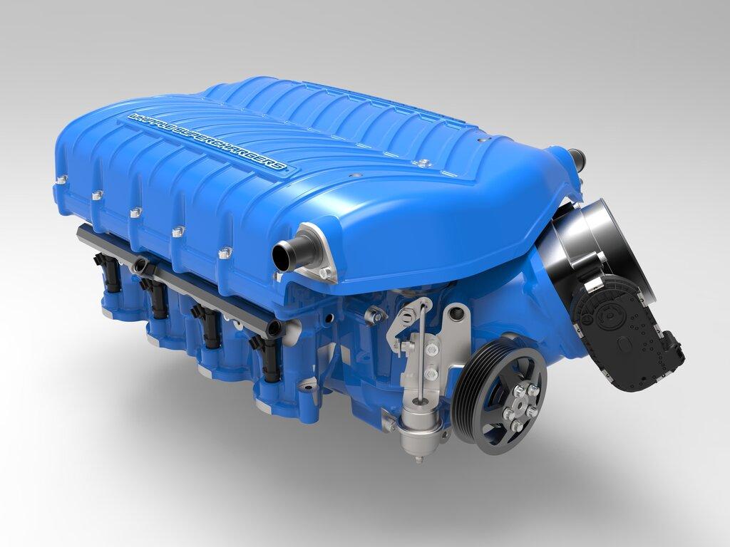 Whipple Gen6 3.0L Supercharger Stage 1 Kit w/ Powertrain Warranty (2024-2026 F150 5.0L w/ Power Onboard) - GLKR-WK-2317-STG1-30D-W