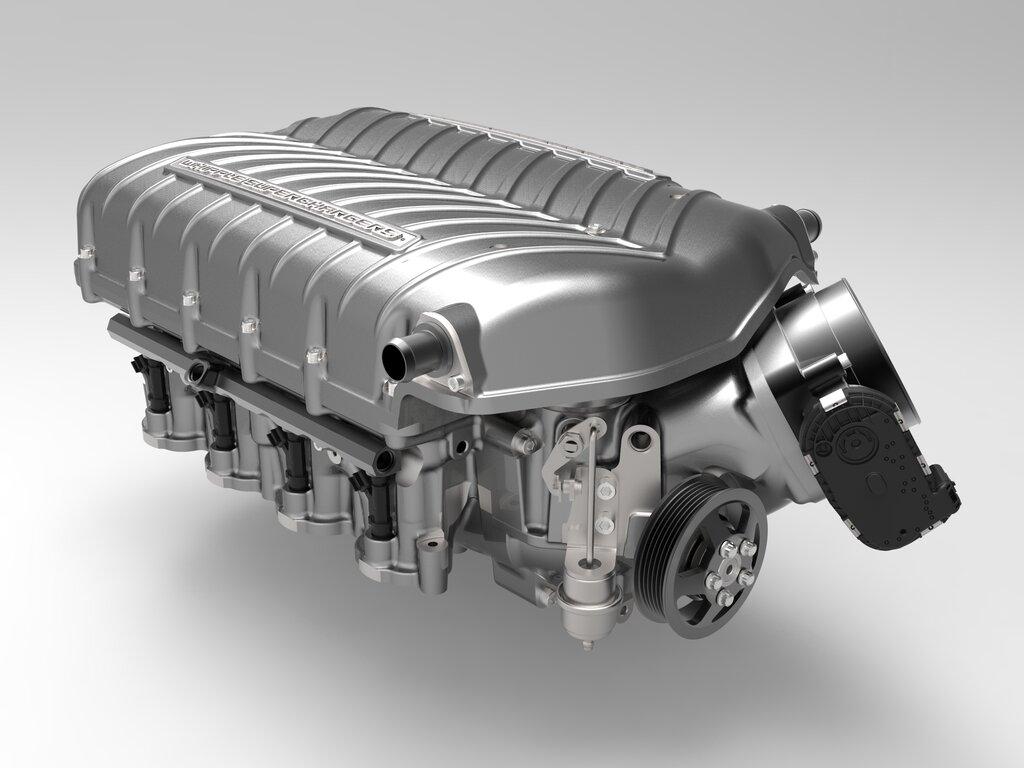 Whipple Gen6 3.0L Supercharger Stage 2 Kit - No Flash Tool (2024-2026 F150 5.0L w/ Power Onboard) - GLKR-WK-2317-STG2-30D-NFT