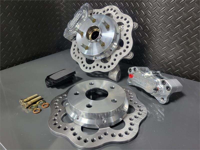 Aerospace Components 4 Piston Pro-Lite Rear Drag Race Kit (2020-2022 Corvette C8) - AC-568P