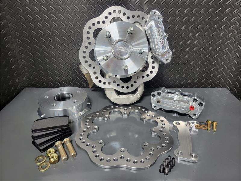 Aerospace Components 4 Piston Pro-Lite Front Drag Race Kit (2020-2022 Corvette C8) - AC-268P
