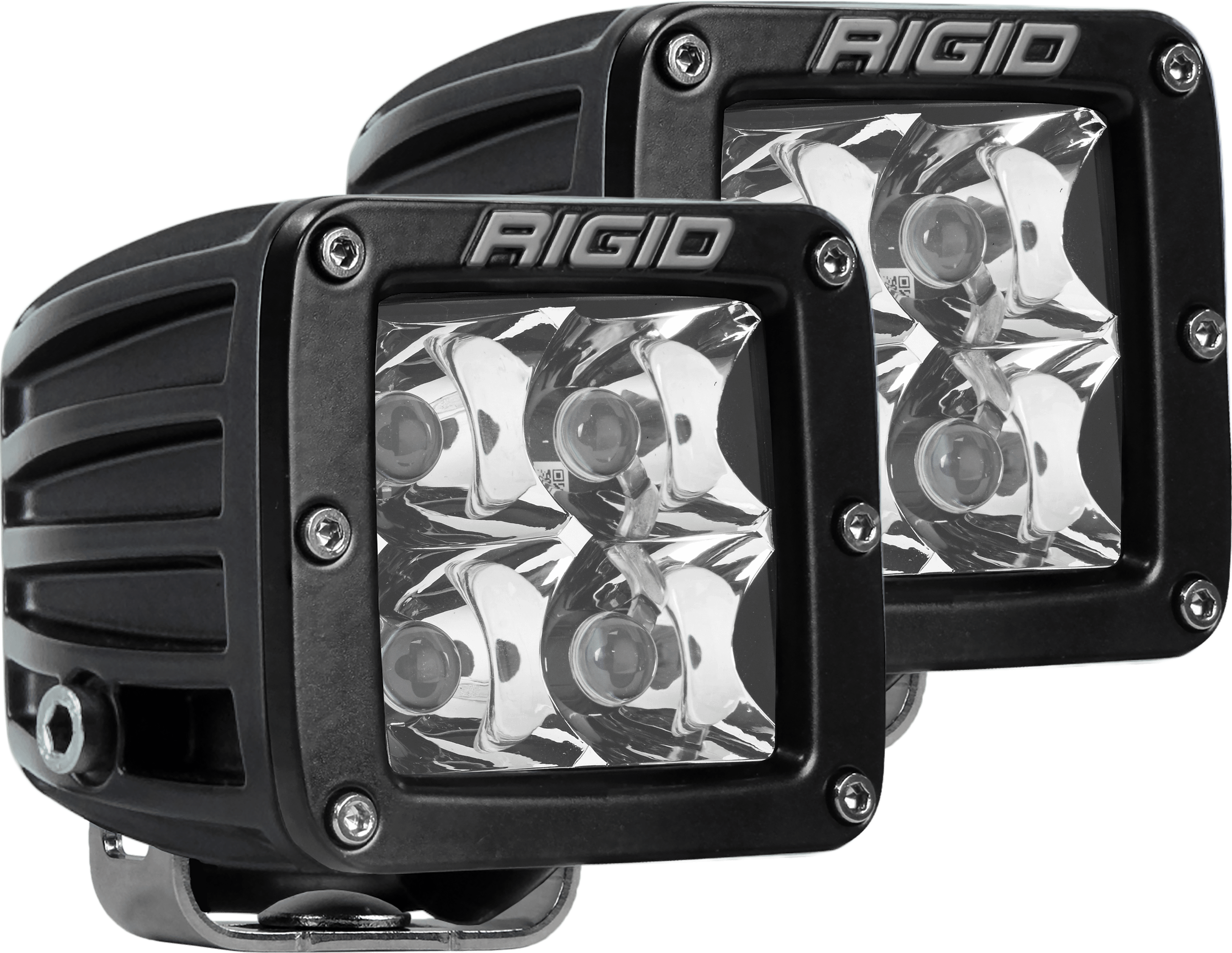 RIGID Industries Rigid D-Series Pro Led Light, Spot Optic, Surface Mount, Pair - 202213