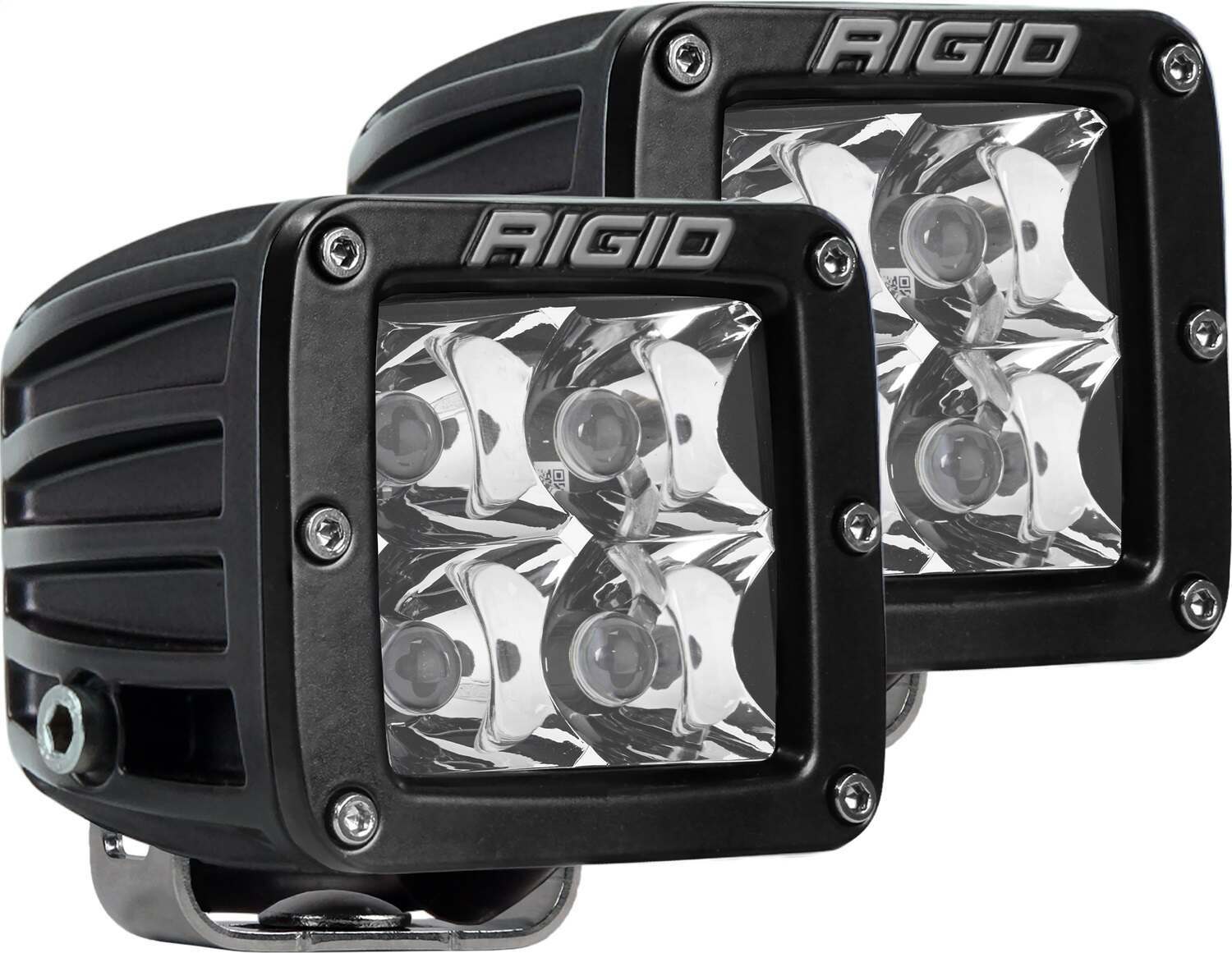 RIGID Industries Rigid D-Series Pro Led Light, Spot Optic, Surface Mount, Pair - 202213