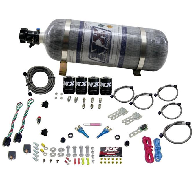 Nitrous Express Gm Efi Dual Stage (50-150Hp X 2) With Composite Bottle - 20224-12