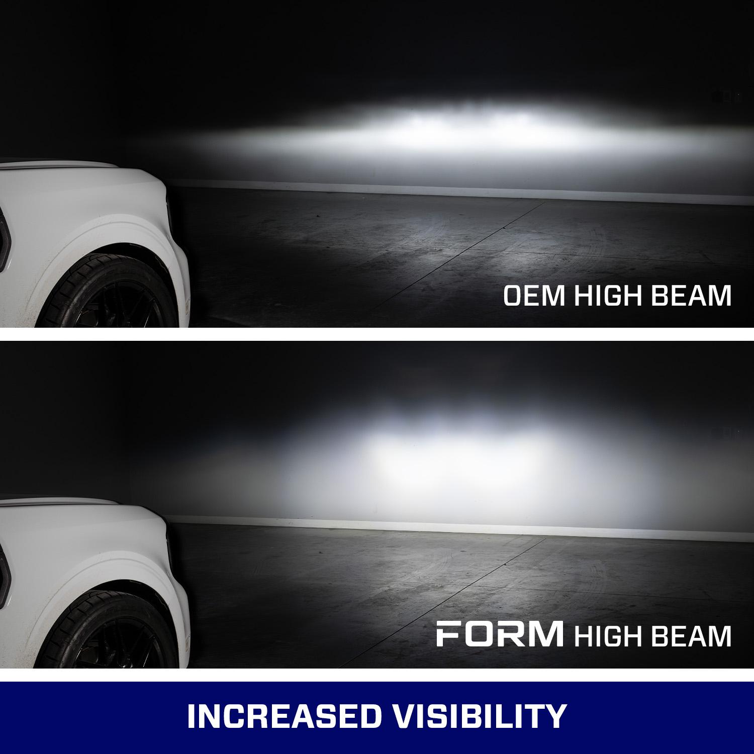Form Lighting 2022-2024 Ford Maverick Sequential LED Projector Headlights (pair) - FL0084