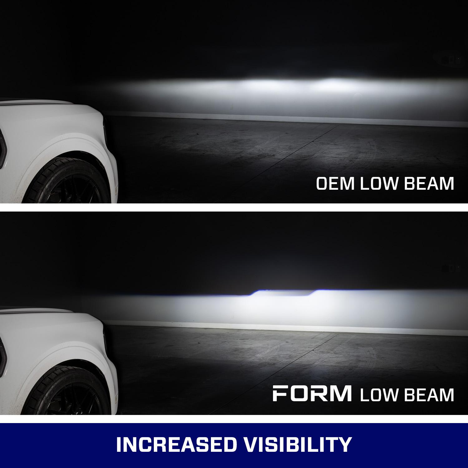 Form Lighting 2022-2024 Ford Maverick Sequential LED Projector Headlights (pair) - FL0084