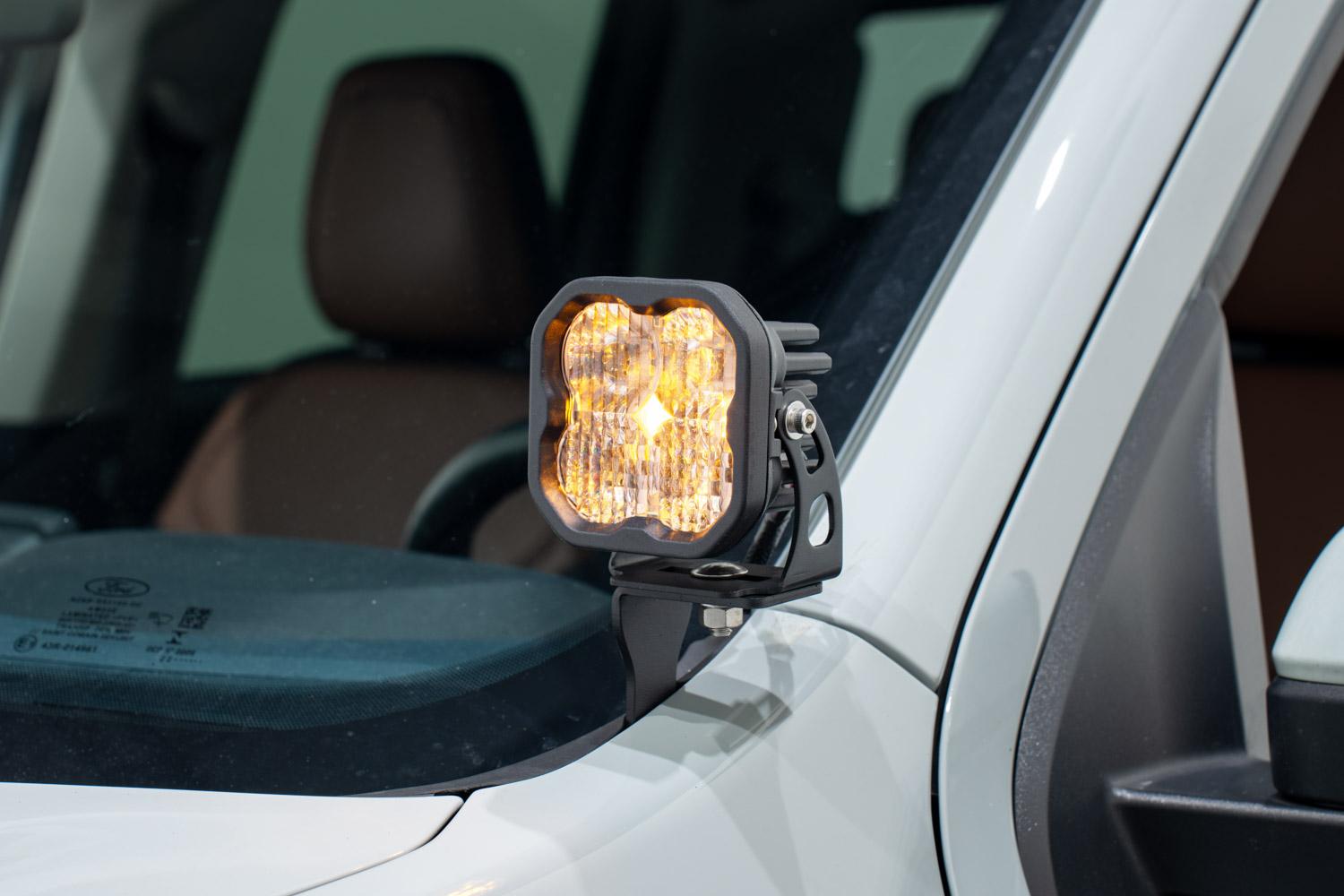 Diode Dynamics Stage Series Ditch Light Kit for 2022+ Ford Maverick, SS3 Pro Yellow Combo - DD7765