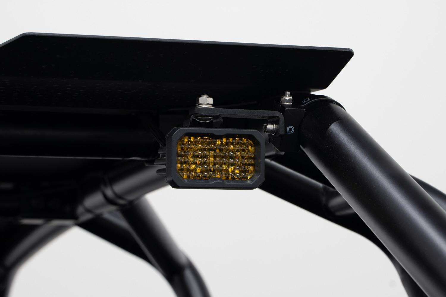 Diode Dynamics Stage Series 1 Inch Roll Bar Chase Light Kit, SSC2 Sport Yellow (Pair) - DD7724