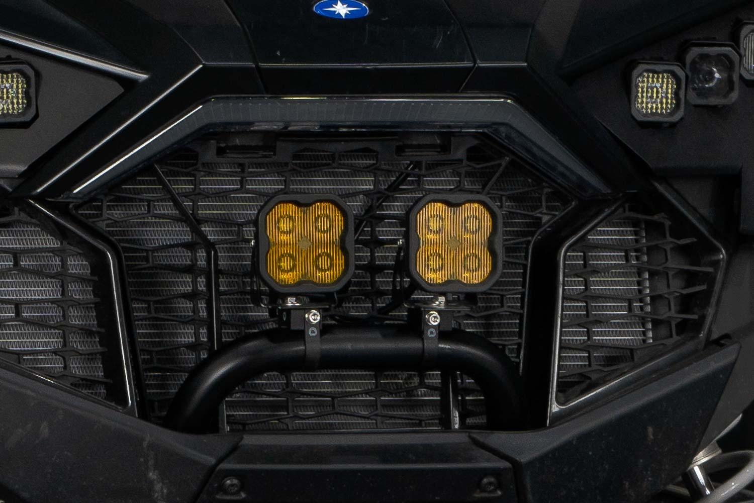 Diode Dynamics SS3 LED Bumper 2 Inch Roll Bar Kit, Sport White SAE Fog (Pair) - DD7716