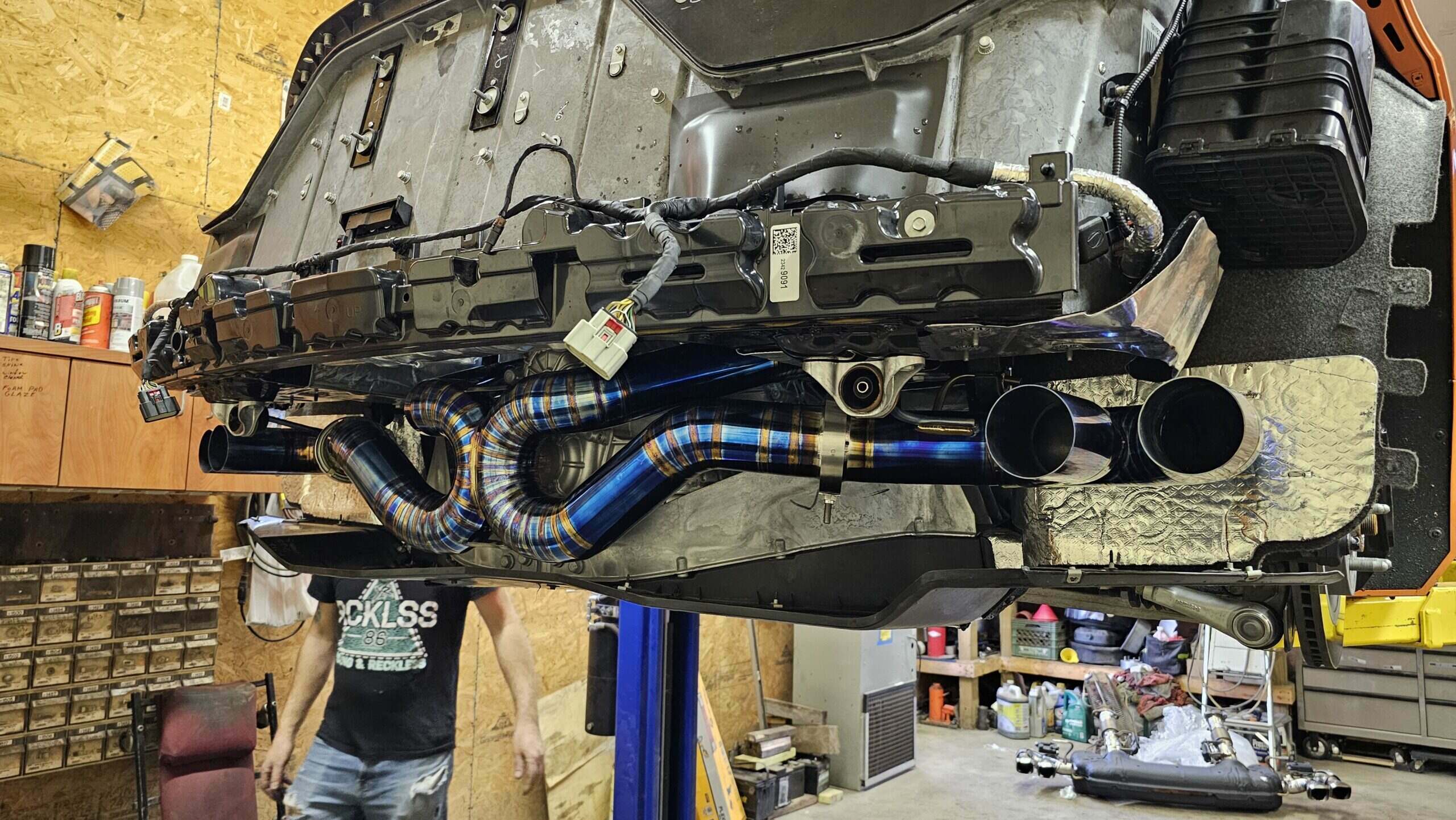 On3 Performance Titanium Catback Exhaust System (2020-2023 Corvertte C8) - C8-Ti