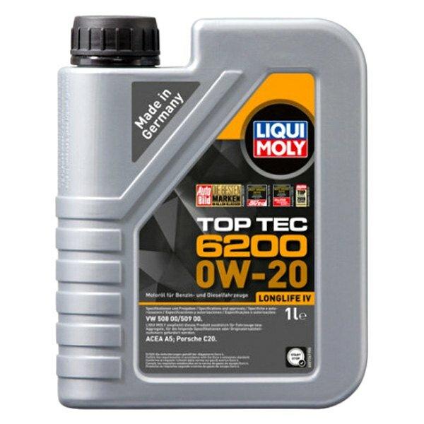 LIQUI MOLY Top Tec 6200 0W-20 - 1 Liter (Case of 6)  - 20236