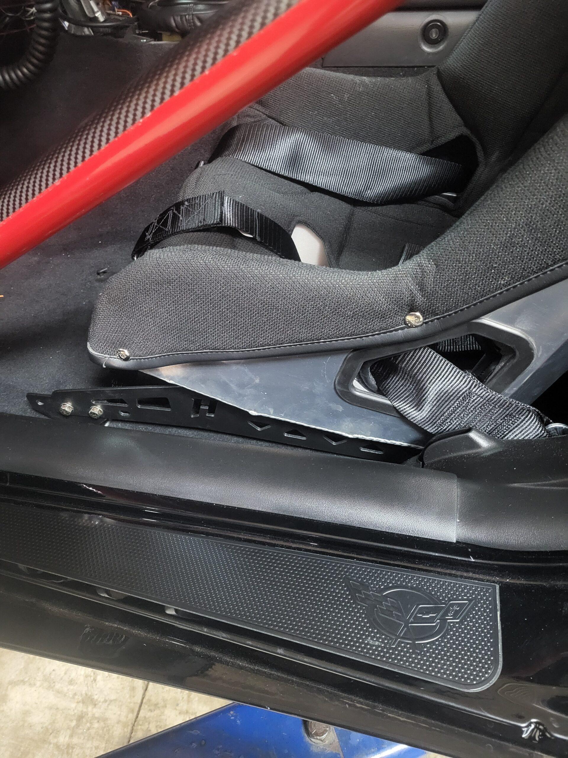 Henderson Race Shop Kirkey Pro Street Seat Mounts for 1997-2025 C5, C6, C7 and C8 Corvettes - Driver & Passenger Sets - HRS50061B