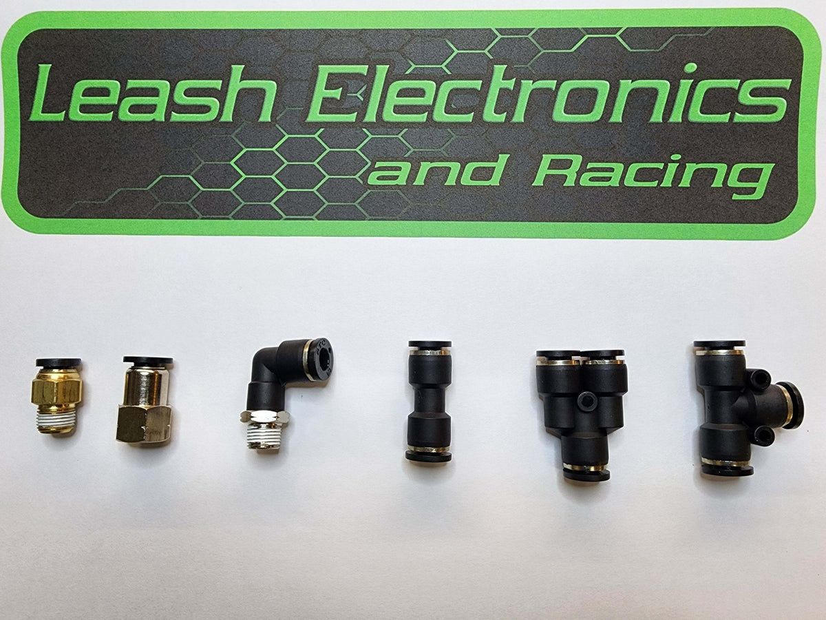 Leash Electronics 1/4 Fittings and Tubing - 42