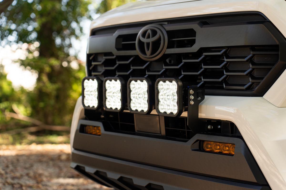 Diode Dynamics SS5 Grille CrossLink Lightbar Kit for 2024 Toyota Tacoma Pro White Combo - DD8029