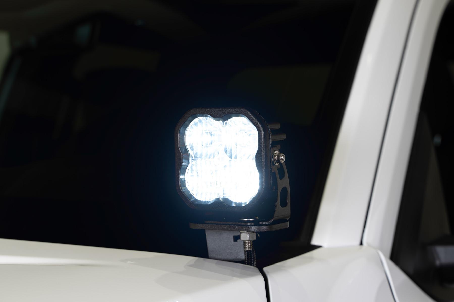 Diode Dynamics Stage Series 2 Inch LED Ditch Light Kit for 2024-Present Toyota Tacoma, Sport Yellow Combo - DD7935
