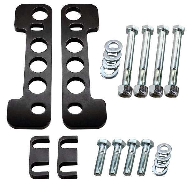 UPR Aluminum Ultra Light K-Member 1/4" 4pc Spacer Shim Kit (1979-2004 Mustang) - 2025-85