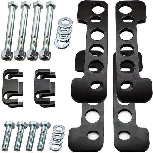 UPR Aluminum Ultra Light K-Member 3/4" 8pc Spacer Shim Kit (1979-2004 Mustang) - 2025-87