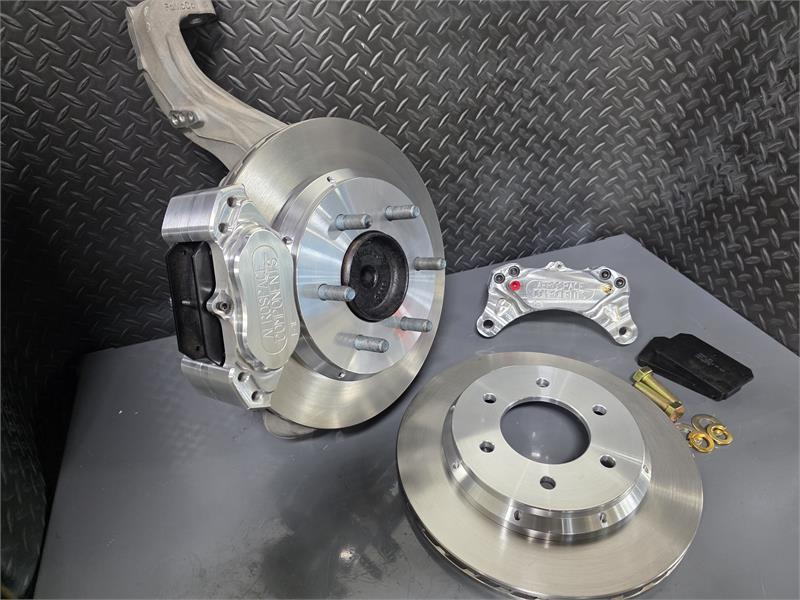 Aerospace Components 2010-2025 F-150 4 Piston Front Brake Kit 2wd and 4wd (No Spindle Mods Req) - AC-F150B-F