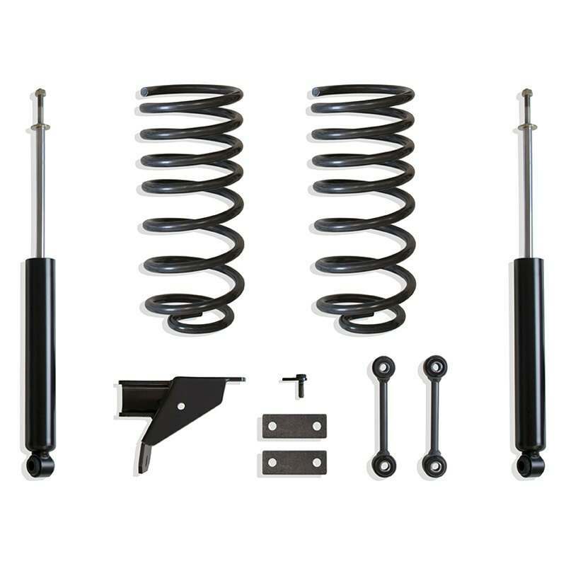 MaxTrac Rear Lowering Coils, Trac Bar Brkt & Rear Shocks - 202740