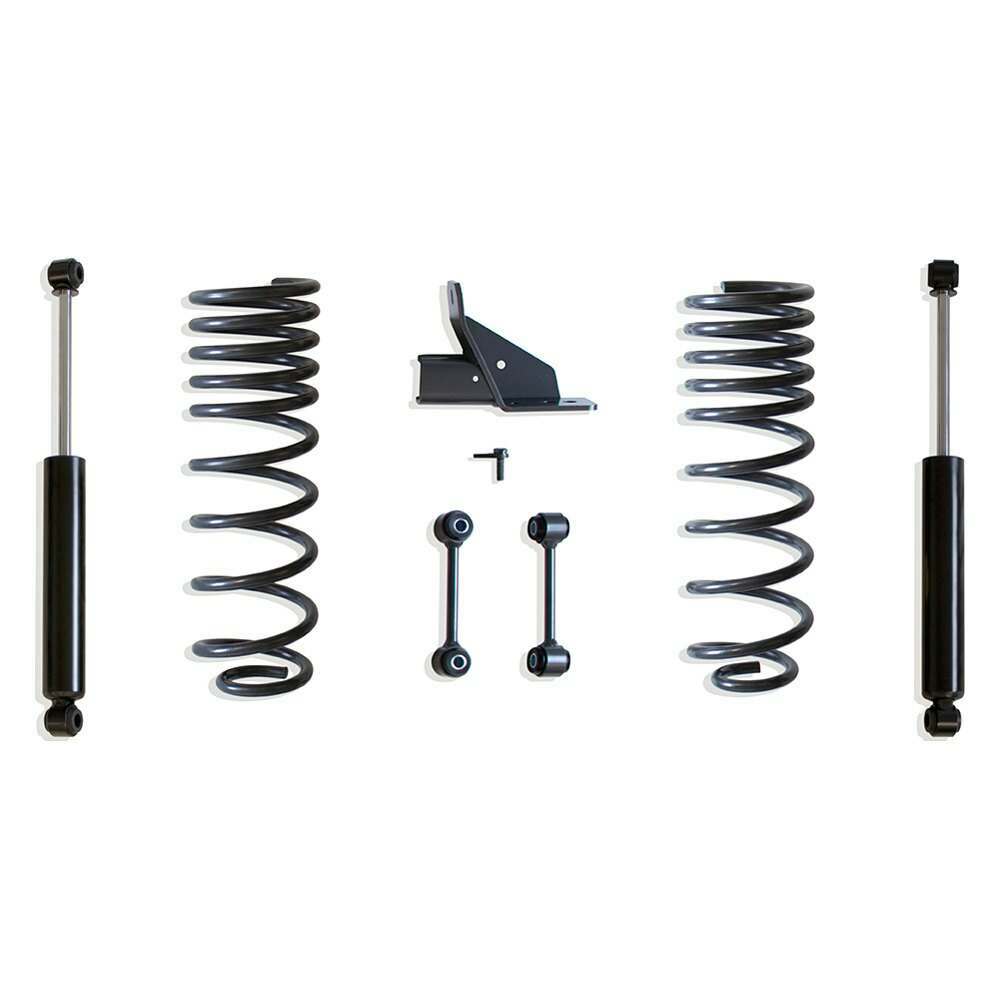 MaxTrac Rear Lowering Coils, Trac Bar Brkt & Rear Shocks - 202940