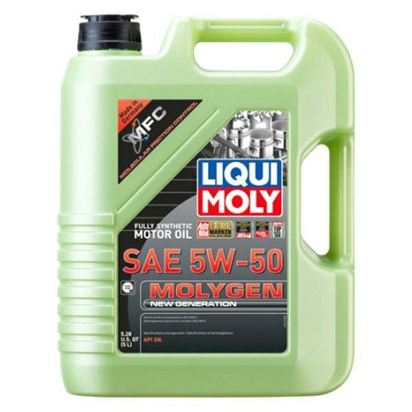 LIQUI MOLY Molygen New Generation 5W-50 - 5 Liter (Case of 4)  - 20310