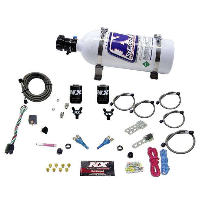 Nitrous Express Dodge Efi Full Race (100-150-200-300Hp) Dual Nozzle With 5Lb Bottle - 20315-05