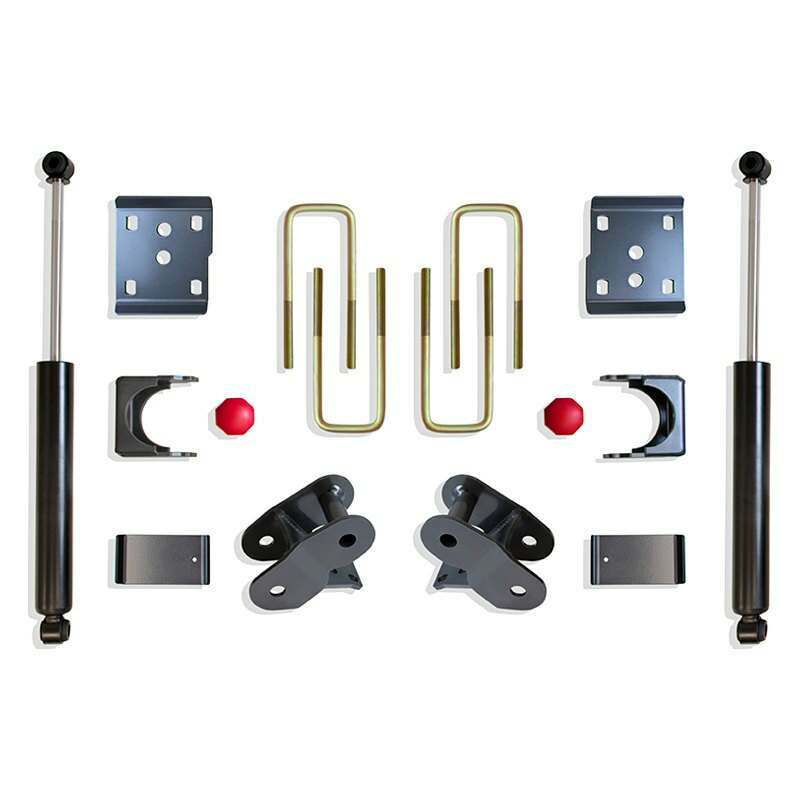 MaxTrac Rear Flip Kit With Hangers, (2) Maxtrac Shocks - 203240