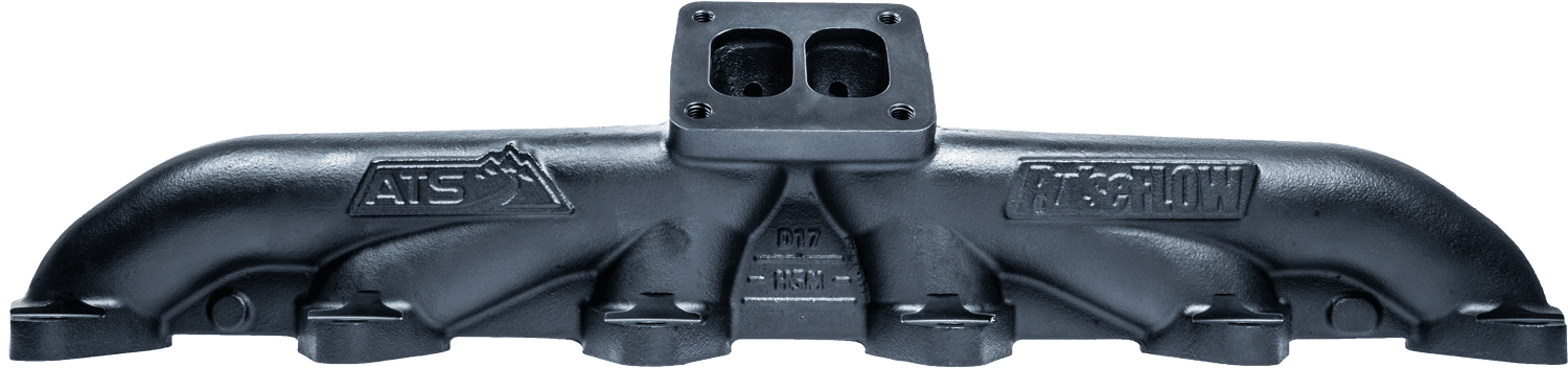 ATS Diesel Pulse Flow Exhaust Manifold Kit Fits 1998.5-2007 5.9L Cummins 1-Pc T4 - 204-941-2218