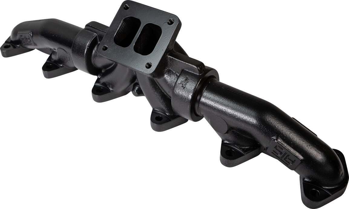 ATS Diesel Pulse Flow Exhaust Manifold Kit Fits 1994-Early 1998 5.9L Cummins 3-Pc T4 - 204-943-2164