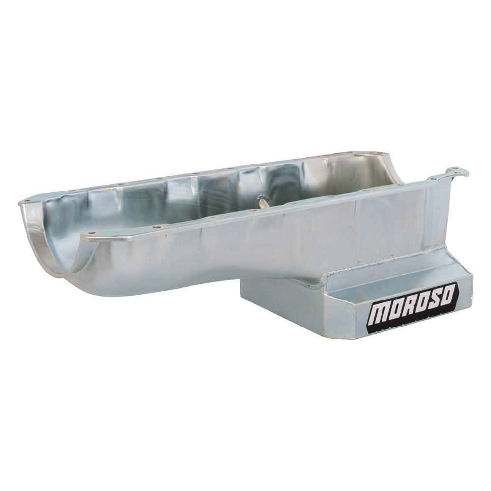 Moroso Oil Pan, Bbc Mark Iv, 8 In. Deep, T-Sump - 20401