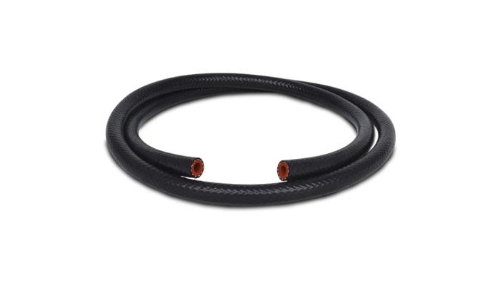 Vibrant Performance 5/16" (8Mm) Id X 20Ft Long Silicone Heater Hose - Gloss Black - 2041