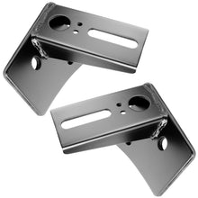Oracle Lighting Lower Windshield Mount Brackets, Black, Pair (2007-2021 Wrangler) - 2042-504