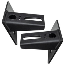 Oracle Lighting Lower Windshield Mount Brackets, Black, Pair (2007-2021 Wrangler) - 2042-504