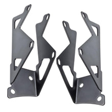 Oracle Lighting Dual Mounting Pillar Brackets, Black, Pair (2007-2021 Wrangler) - 2045-504