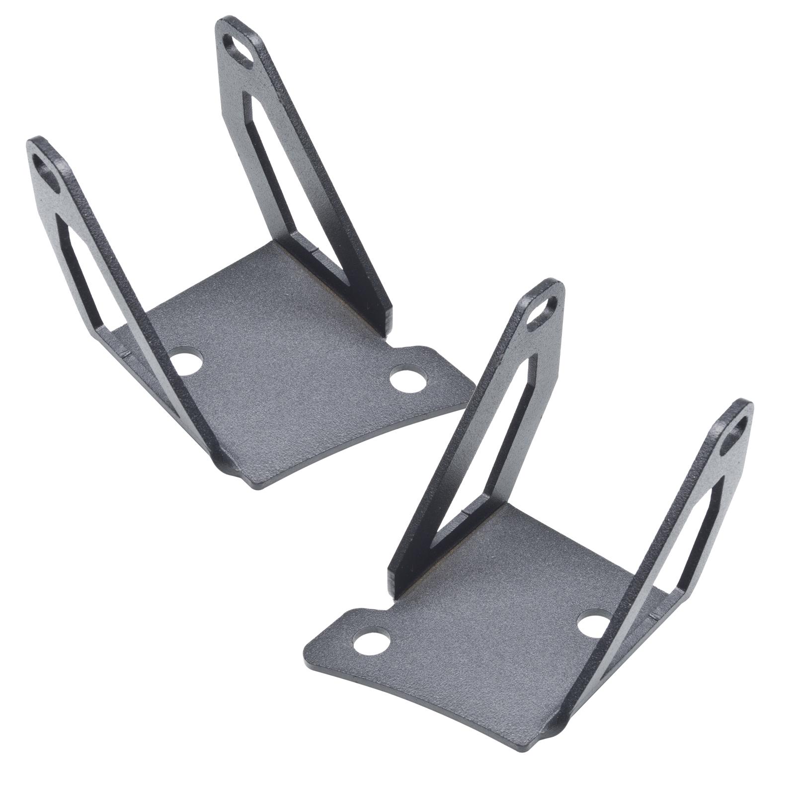 Oracle Lighting Single Mounting Pillar Brackets, Black, Pair (2007-2021 Wrangler) - 2050-504