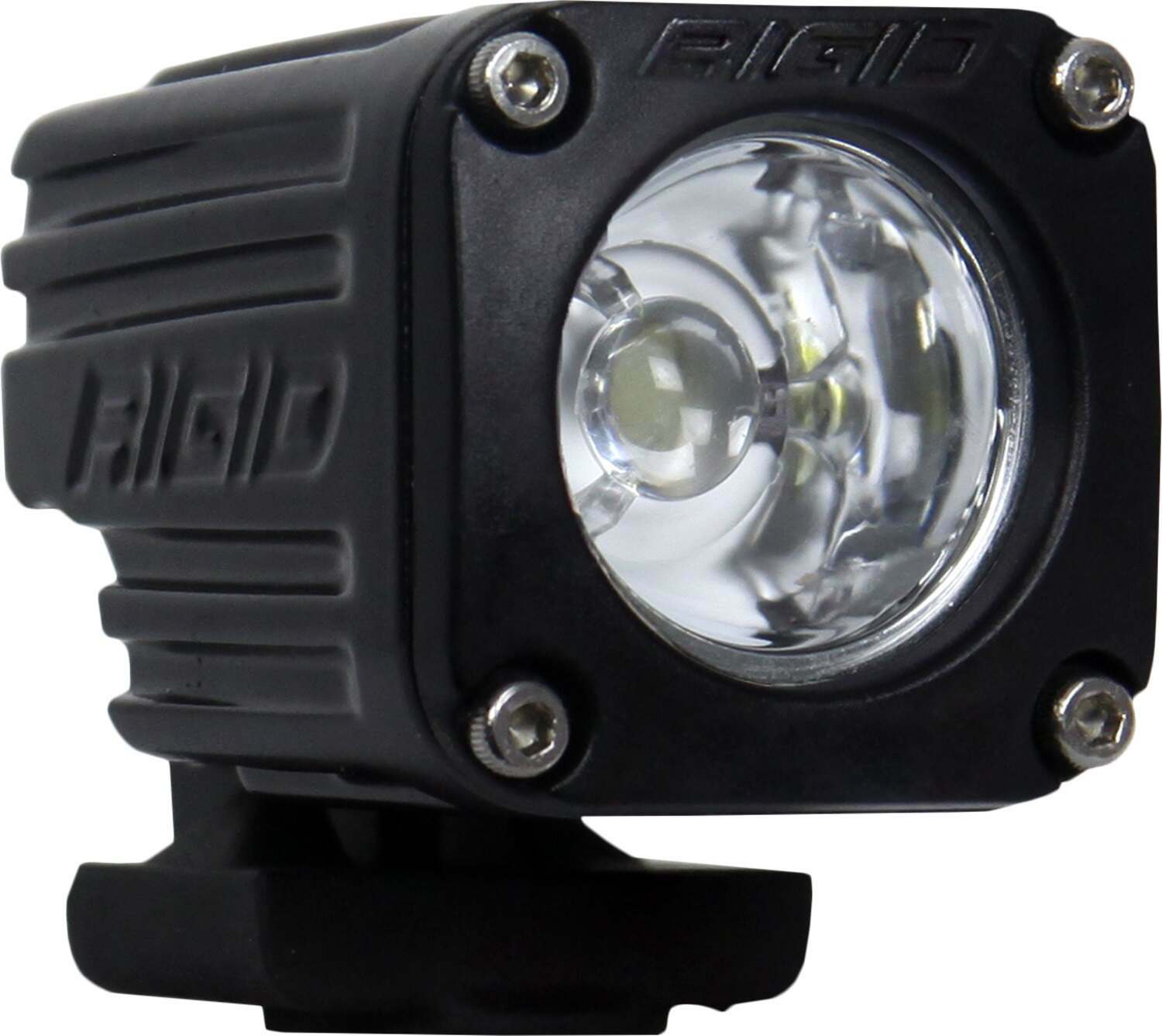 RIGID Industries Rigid Ignite Led Light, Flood Beam, Surface Mount, Black Housing, Single - 20521