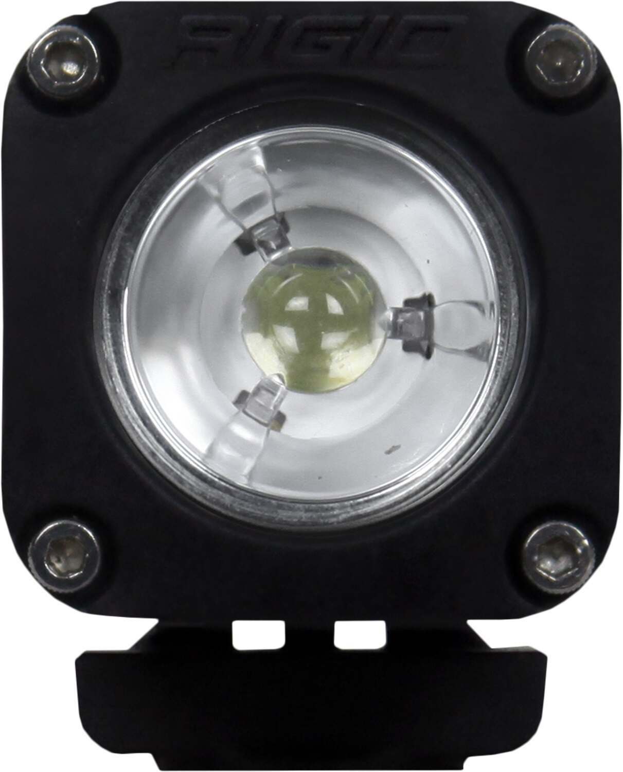 RIGID Industries Rigid Ignite Led Light, Flood Beam, Surface Mount, Black Housing, Single - 20521