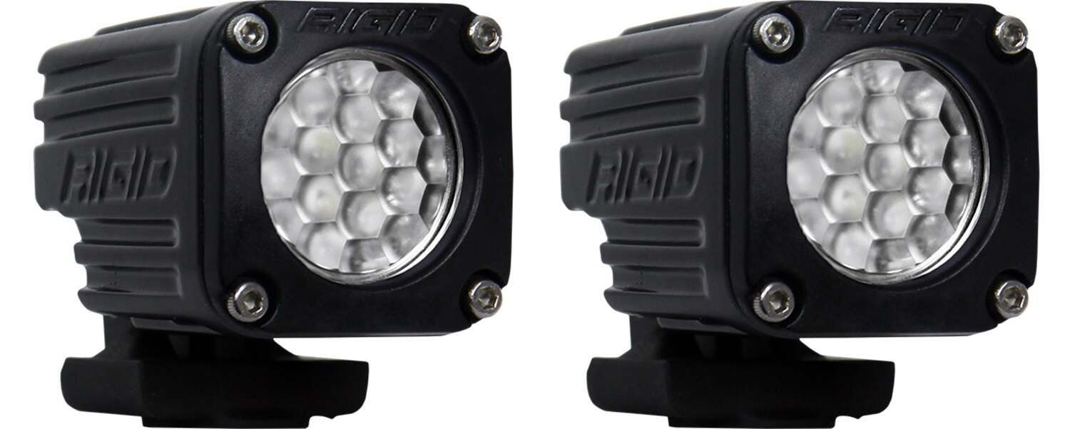 RIGID Industries Rigid Ignite Back-Up Kit, Diffused Lens, Surface Mount, Black Housing, Pair - 20541