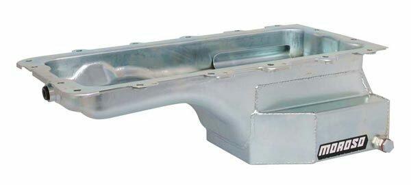 Moroso 4.6L/5.4L Ford Steel Deep Sump Race Baffled Oil Pan (8 Quart)