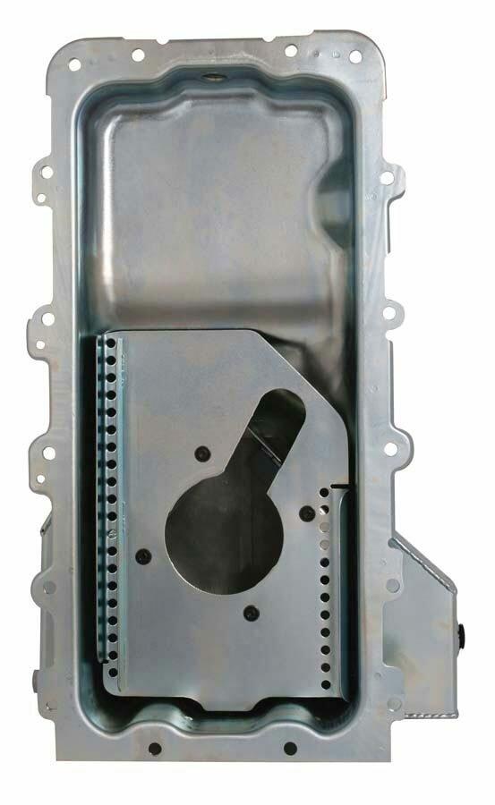 Moroso 4.6L/5.4L Ford Steel Deep Sump Race Baffled Oil Pan (8 Quart)