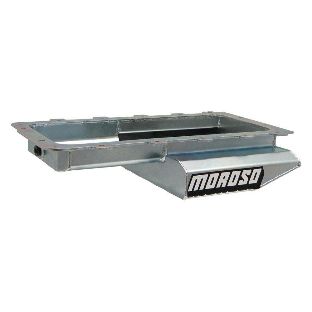 Moroso Oil Pan, Ford 4.6-5.4,  Cobra Replica, Road Race Baffled, Rear T-Sump - 20549