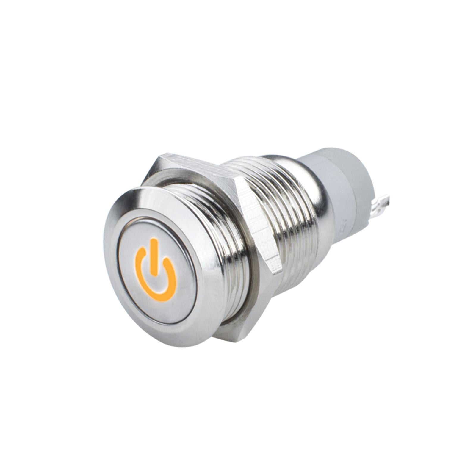 Oracle Lighting Power Symbol On/Off Flush Mount Led Switch, Amber - 2057-005