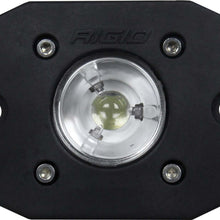 RIGID Industries Rigid Ignite Led Light, Flood Beam Pattern, Flush Mount, Black Housing, Single - 20621