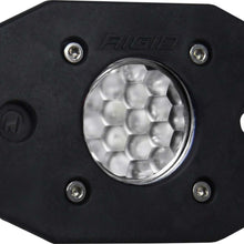 RIGID Industries Rigid Ignite Led Light, Diffused Lens, Flush Mount, Black Housing, Single - 20631