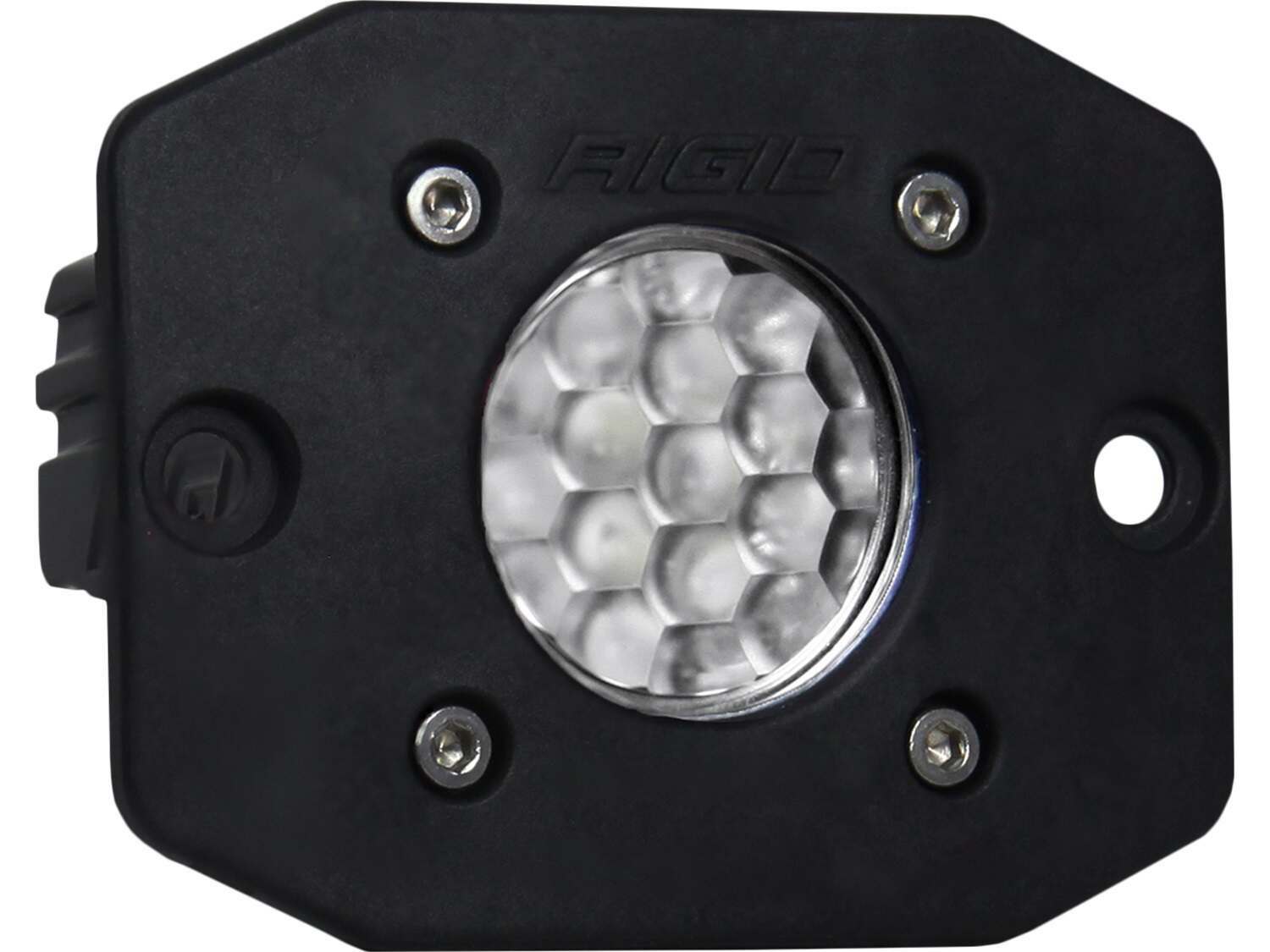RIGID Industries Rigid Ignite Led Light, Diffused Lens, Flush Mount, Black Housing, Single - 20631