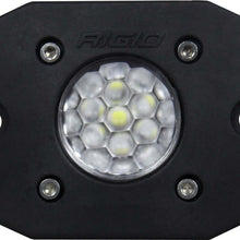 RIGID Industries Rigid Ignite Led Light, Diffused Lens, Flush Mount, Black Housing, Single - 20631